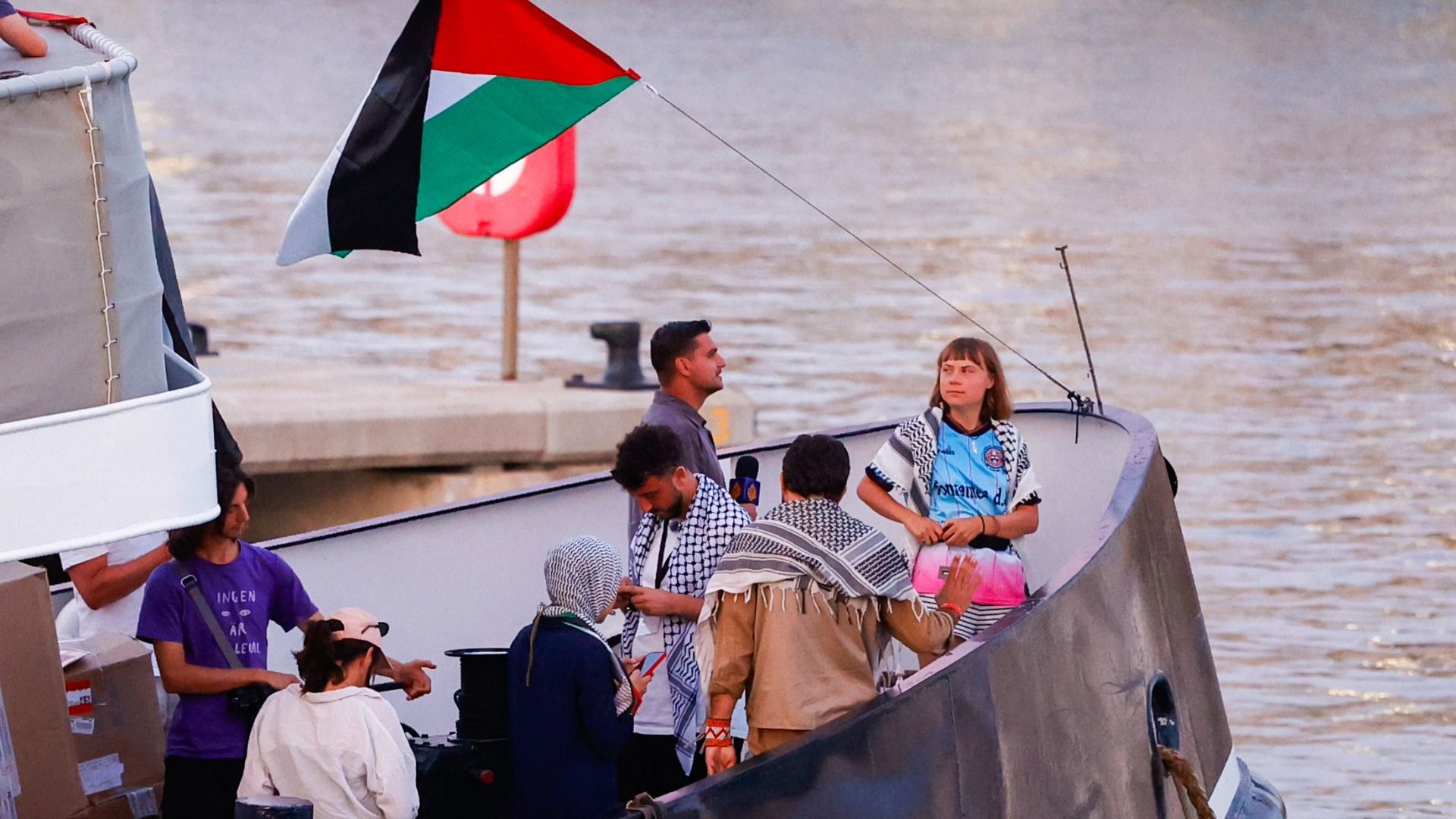 Thunberg mit Hilfsgütern unterwegs nach Gaza