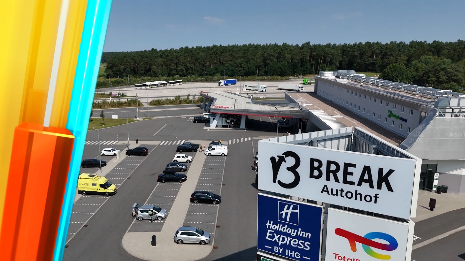 Autohof "Break" bei Hamburg: Der modernste Autohof Europas?