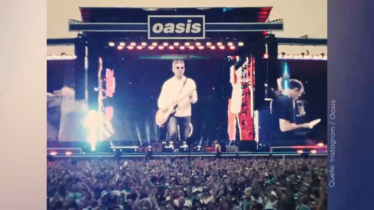 Oasis-Comeback in München: Zwei Konzerte in der Allianz Arena