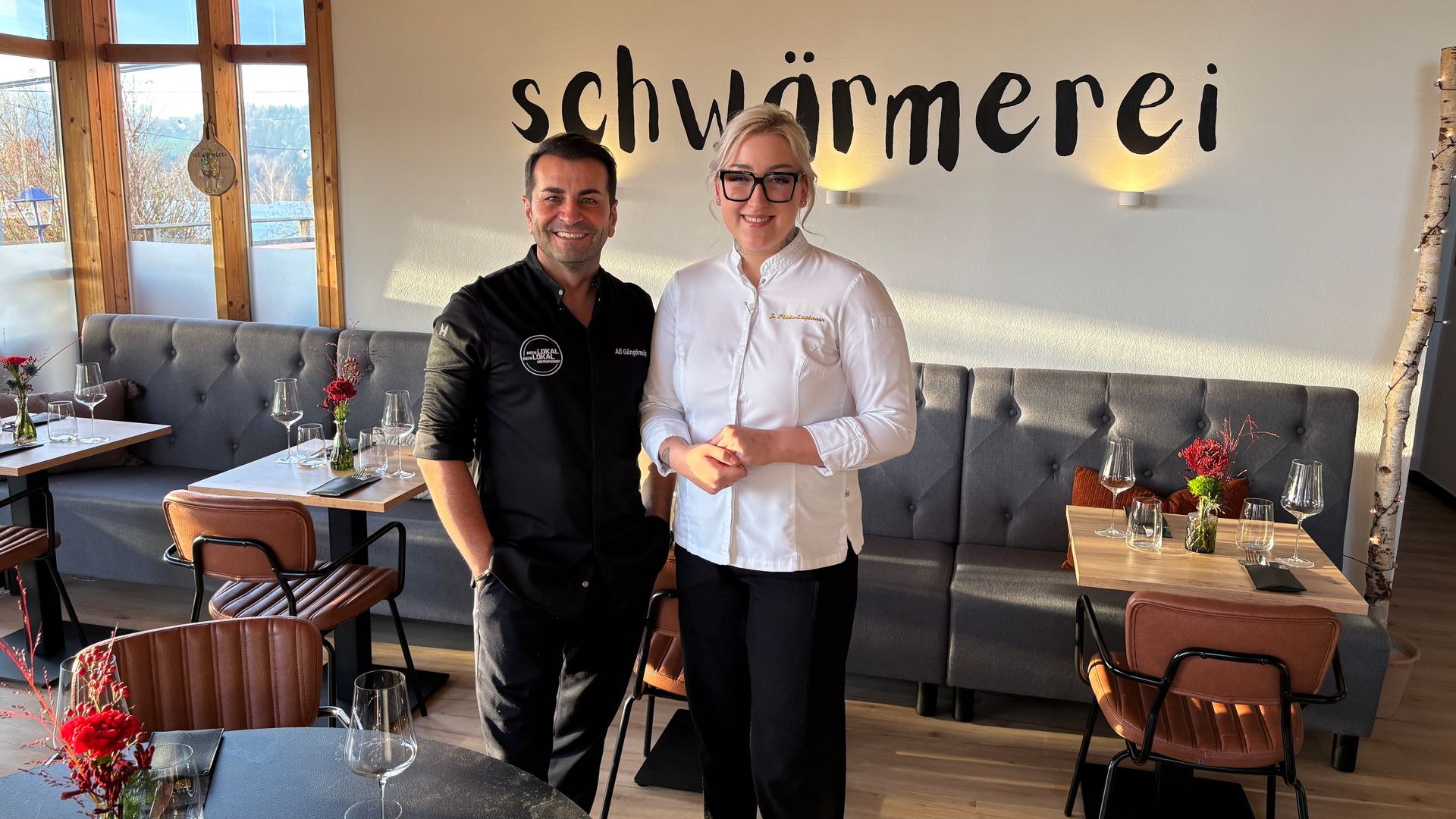 Finale in der "schwärmerei" mit Camping-Flair