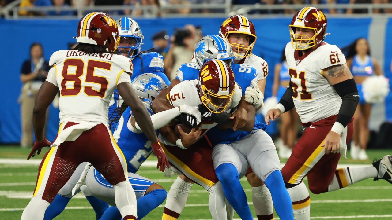 NFL-Highlights: Commanders at Lions