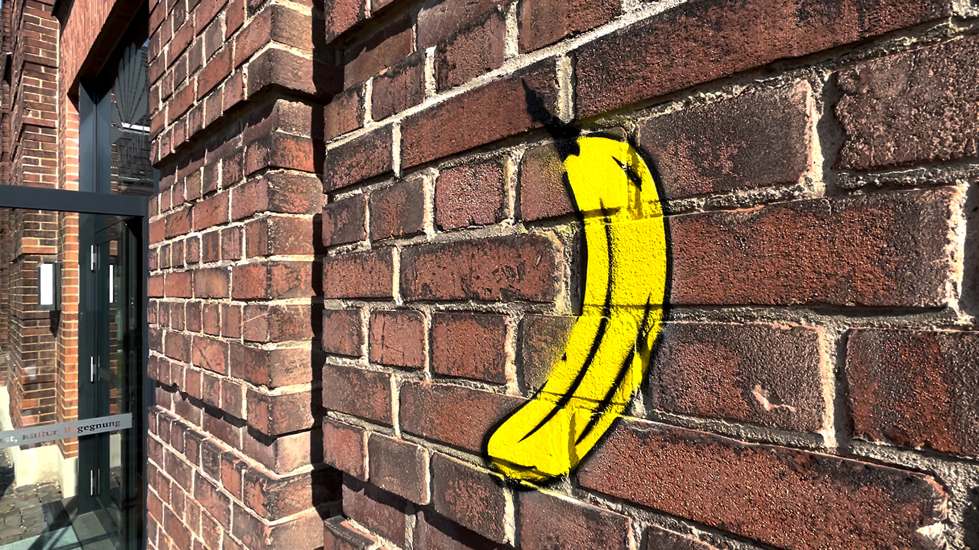 Bananen-Streit: Graffiti soll weg