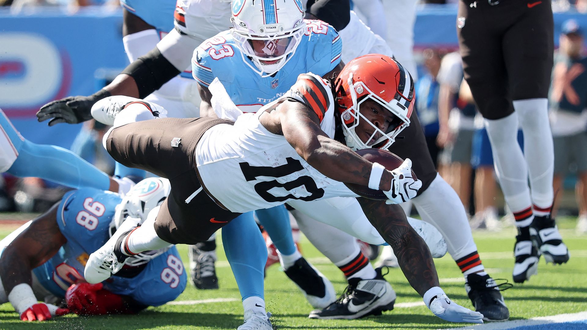 NFL-Highlights: Browns at Titans