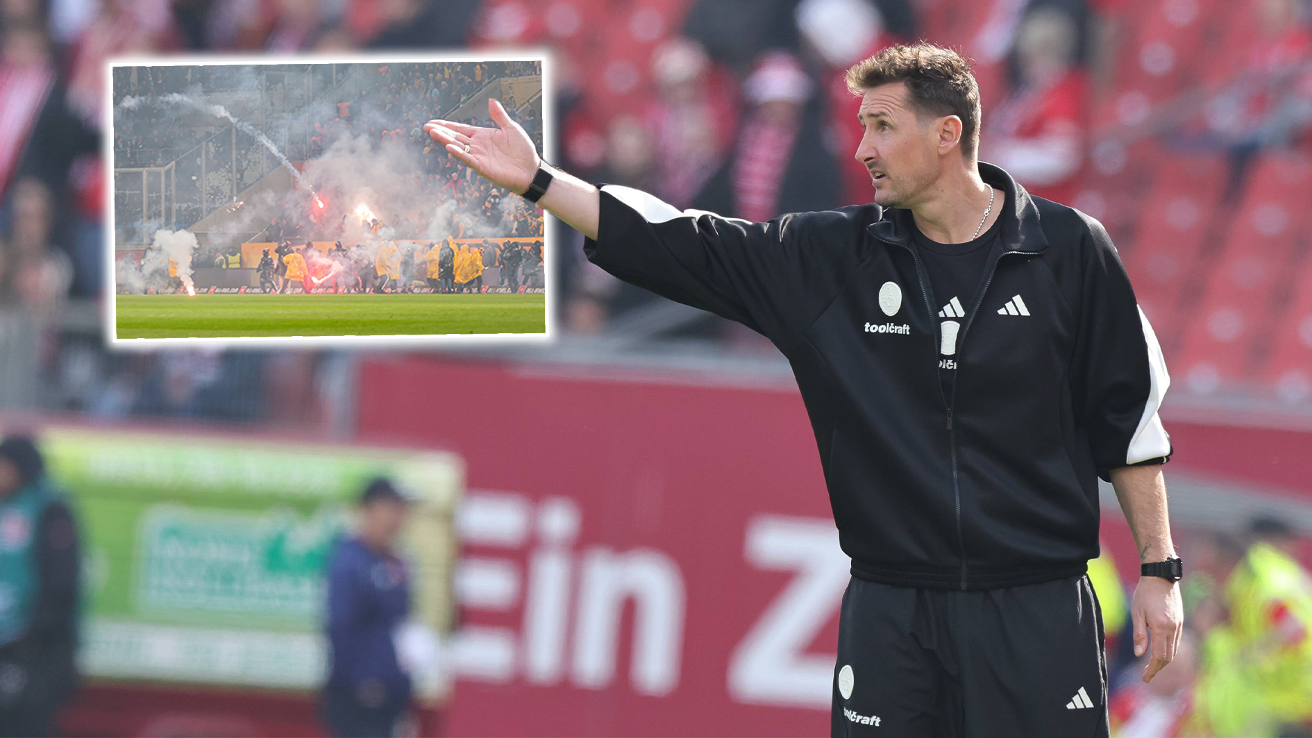 Klose-Ansage nach Dresden-Ausschreitungen: "Müssen Chaoten eingrenzen"