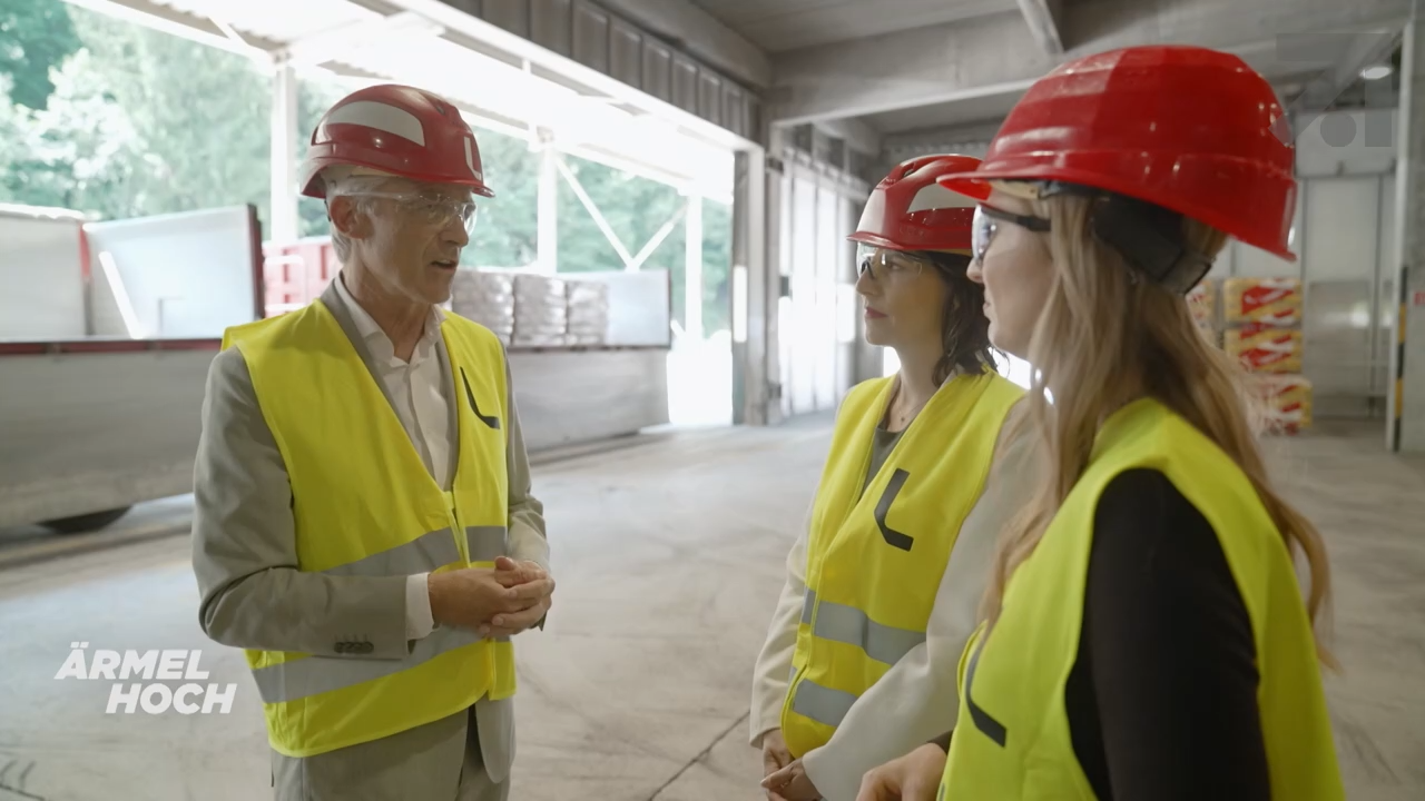 "Ärmel hoch" mit Karoline Edtstadler