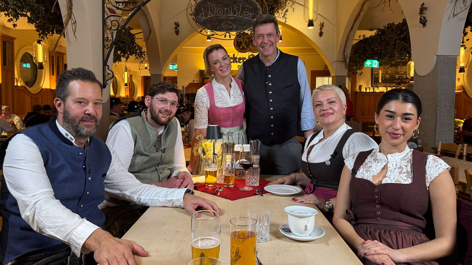 Wochenmitte im Münchner "Traditionswirtshaus Donisl"