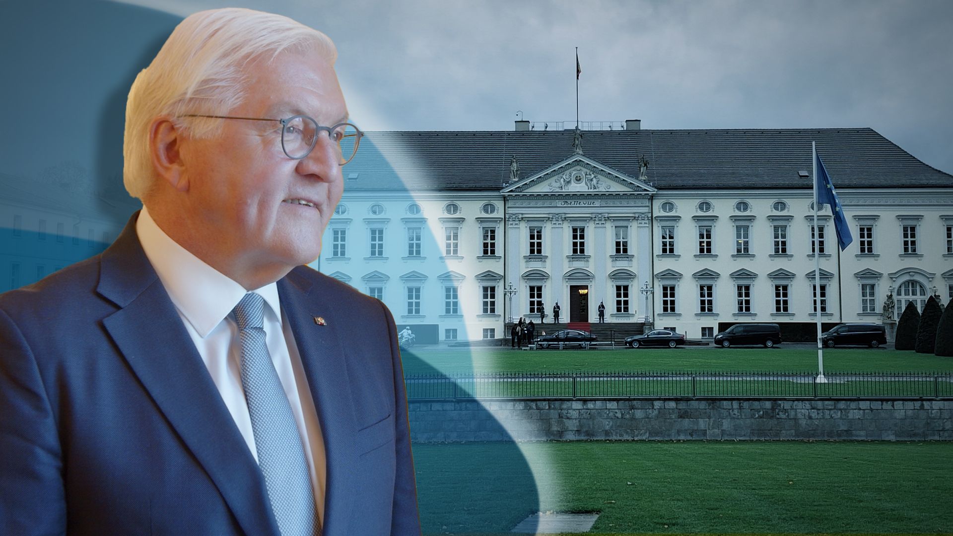 Was machen die da im Schloss Bellevue?