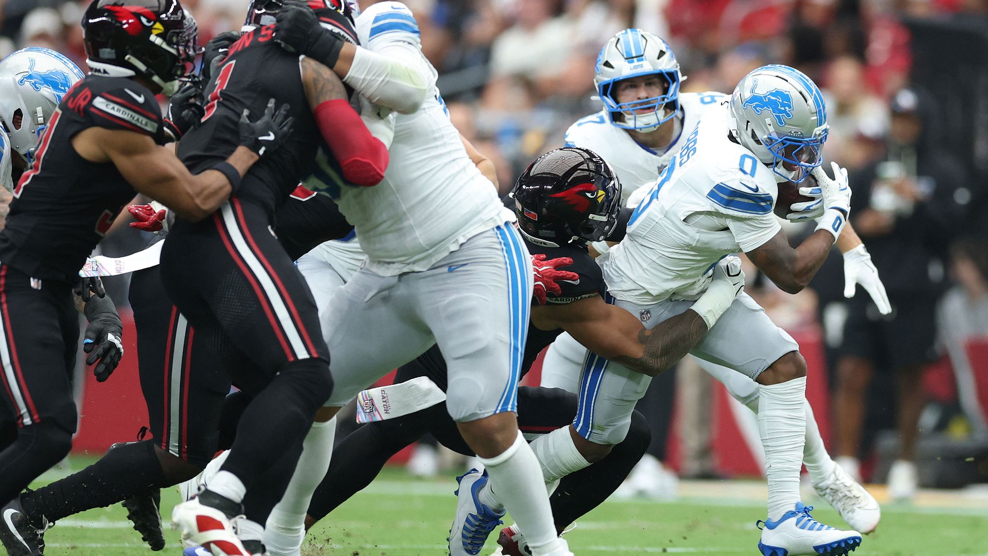 NFL-Highlights: Lions at Cardinals