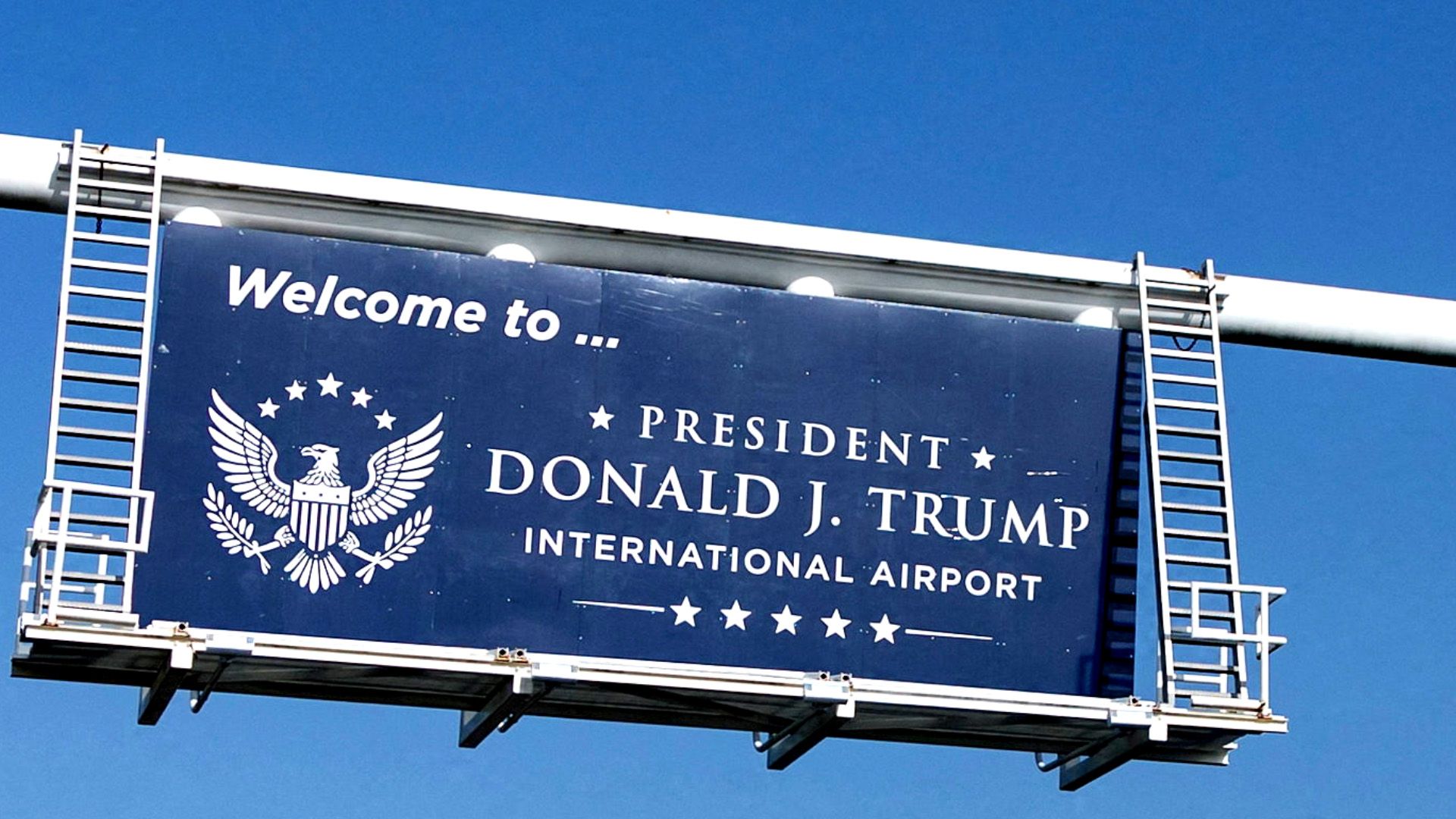 Trump-Airport: Die Ego-Show geht weiter