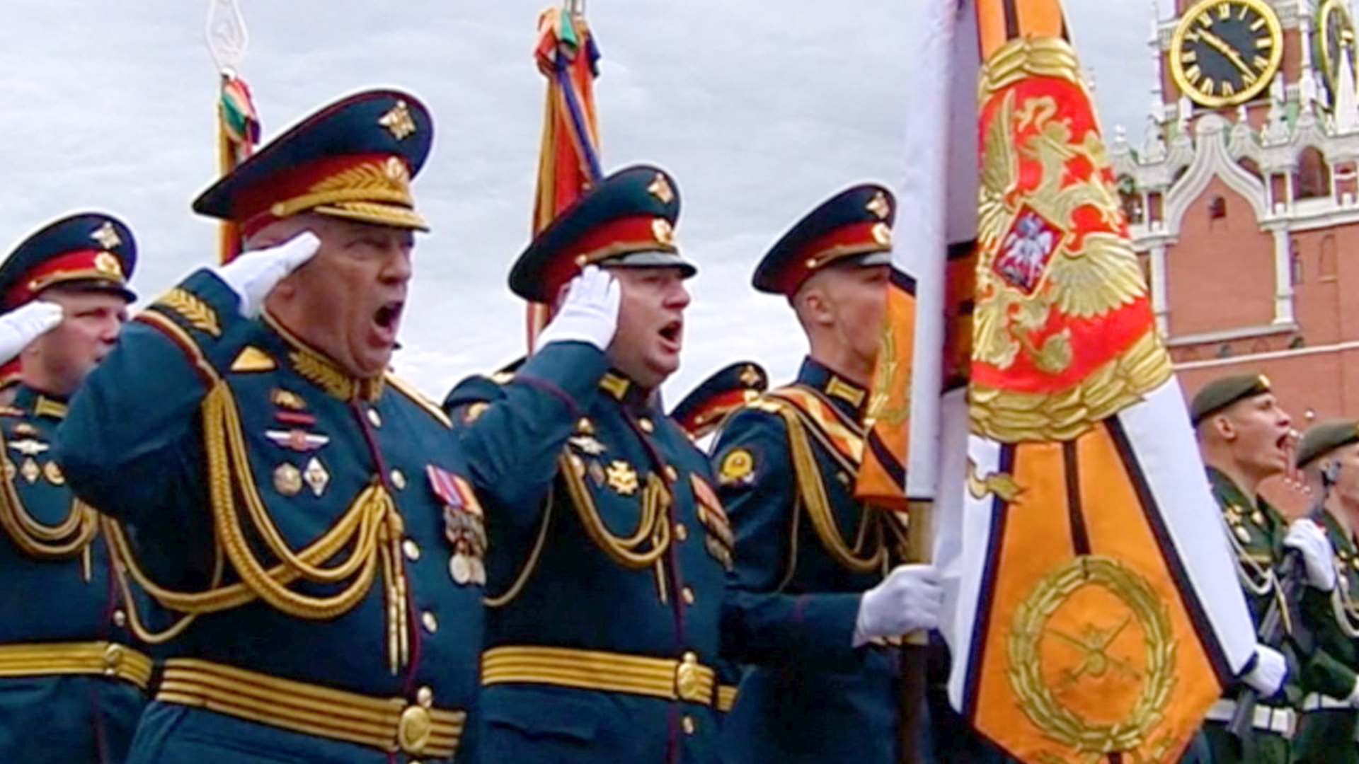 Putins Siegesparade deutlich abgespeckt