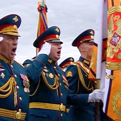 Putins Siegesparade deutlich abgespeckt