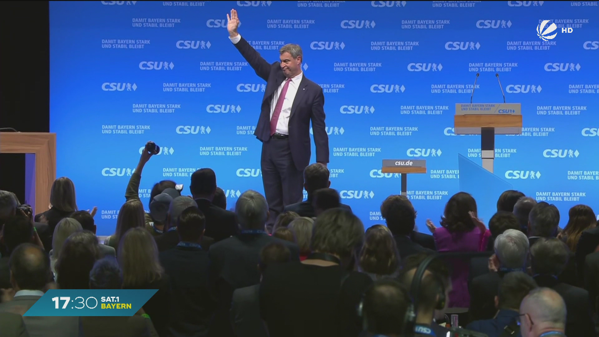 CSU vor Parteitag: Söder über Wunsch-Ergebnis und Zukunftspläne