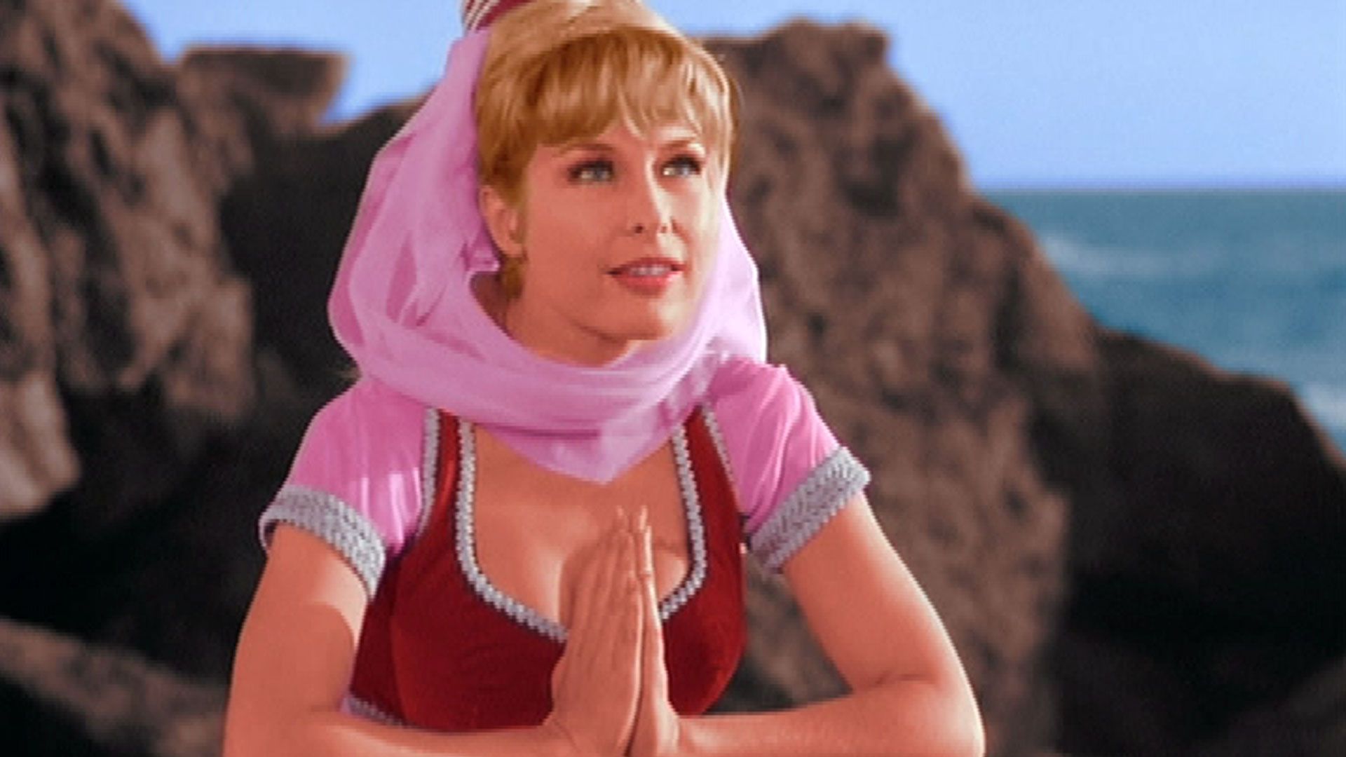 Eine Jeannie aus der Flasche