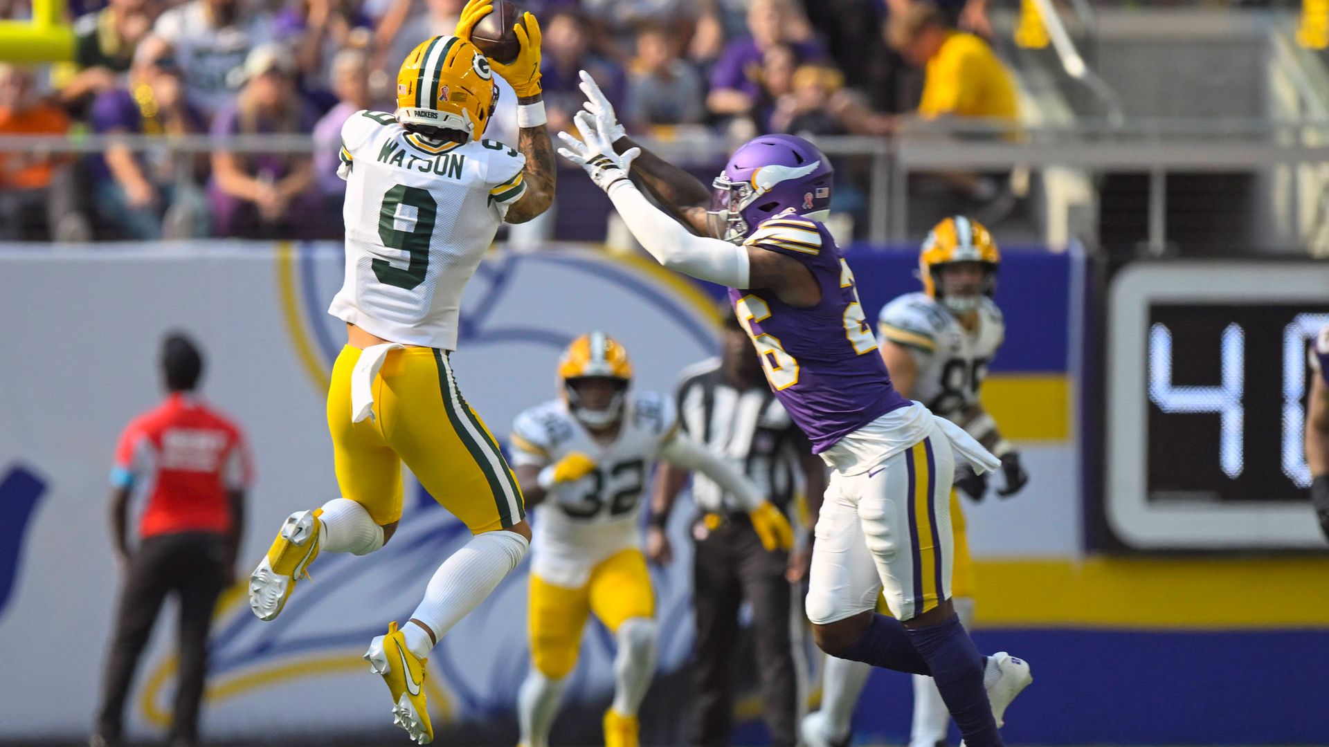 NFL-Highlights: Packers at Vikings