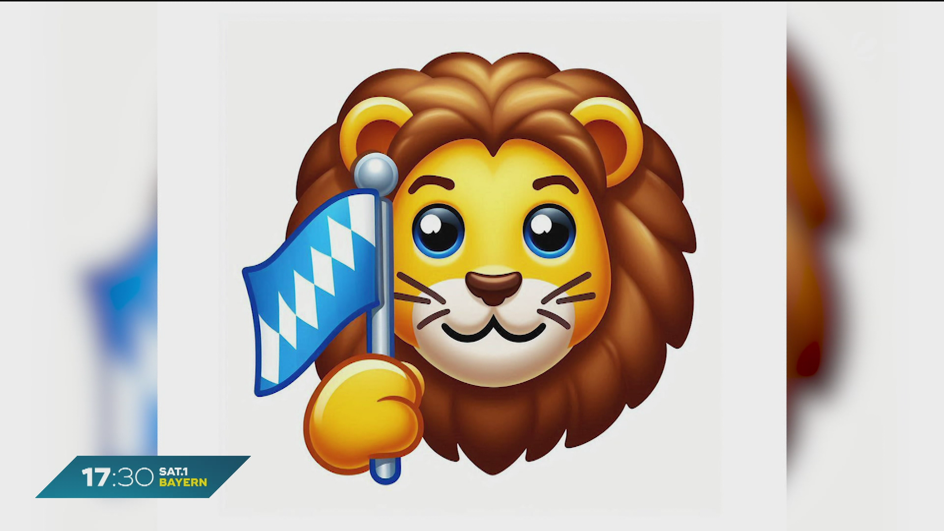 Bayerischer Löwe: Kein Emoji, aber digitaler WhatsApp-Sticker