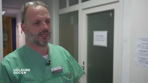 Die Urlaubs-Docs Die Urlaubs-Docs Folge 6: Wangerooge: Patient mit schlimmer Entzündung