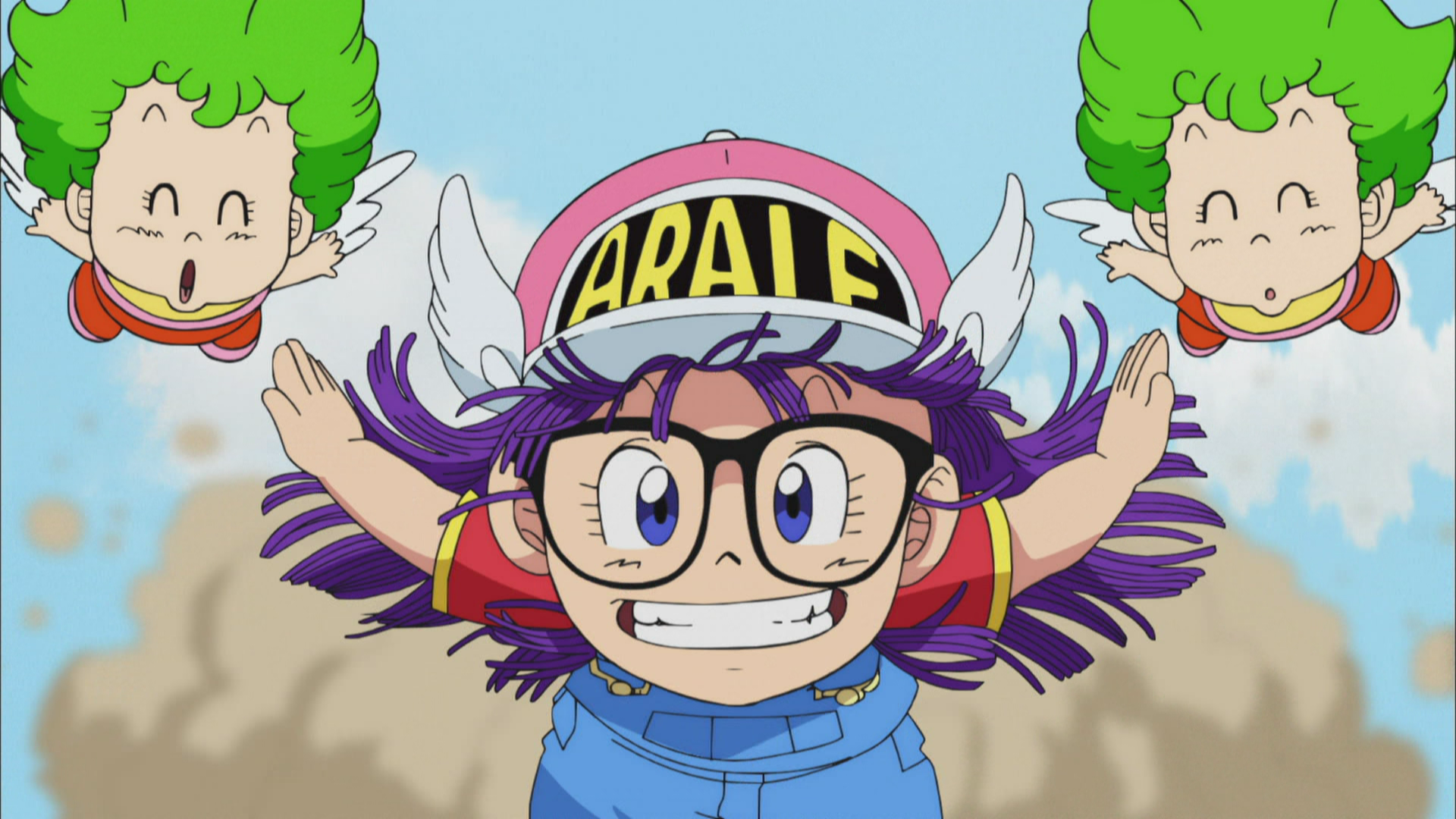 Goku gegen Arale! Zerstört ihr verrückter Kampf die Erde?
