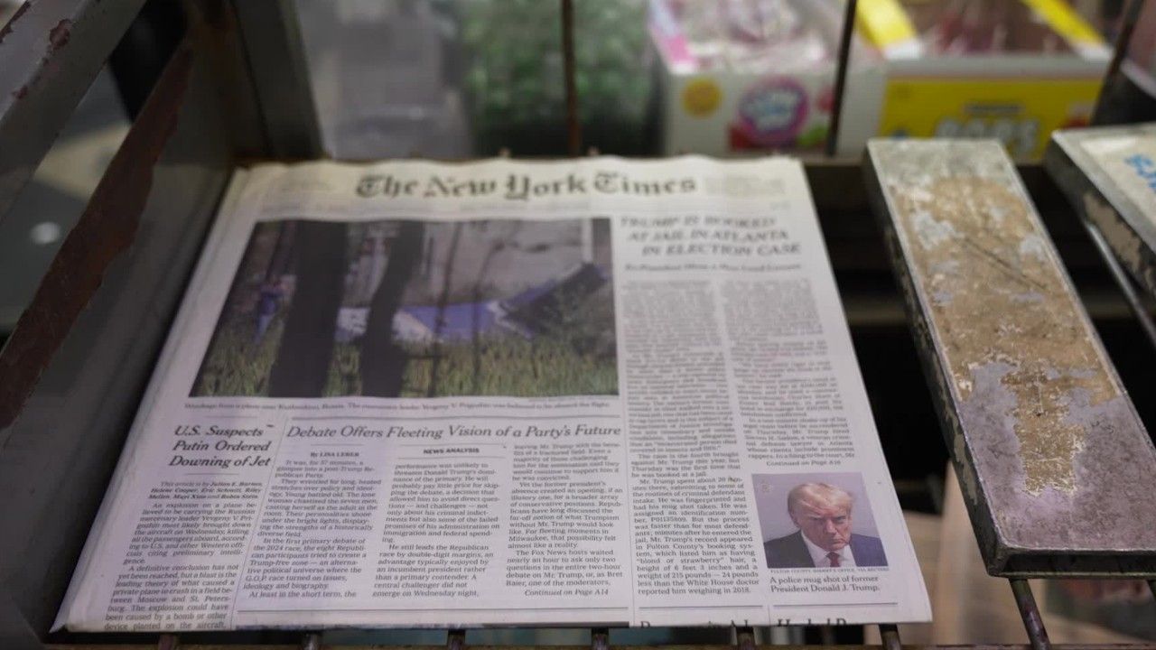 Trump: Milliardenklage gegen "New York Times"