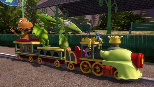 Dino-Zug Dino-Zug Folge 1: Der winzig kleine Dino-Zug / Jedes Horn zählt