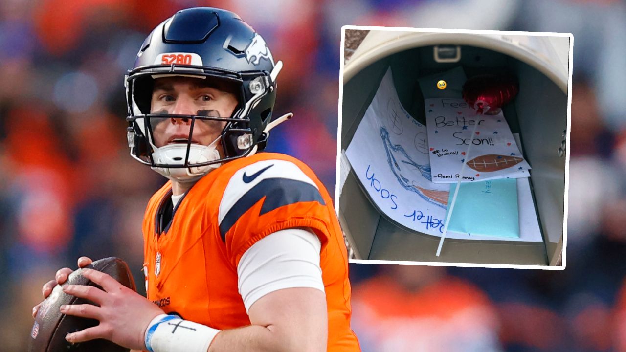 NFL: Rührende Geste! Nachbarskinder trösten Bo Nix nach Verletzung