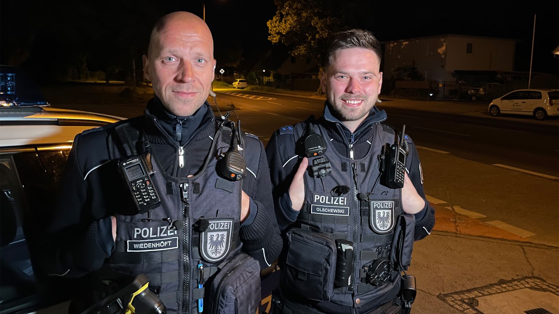 Themen u. a.: Nachtschicht für die Polizei und Ölspur mit Explosionsgefahr