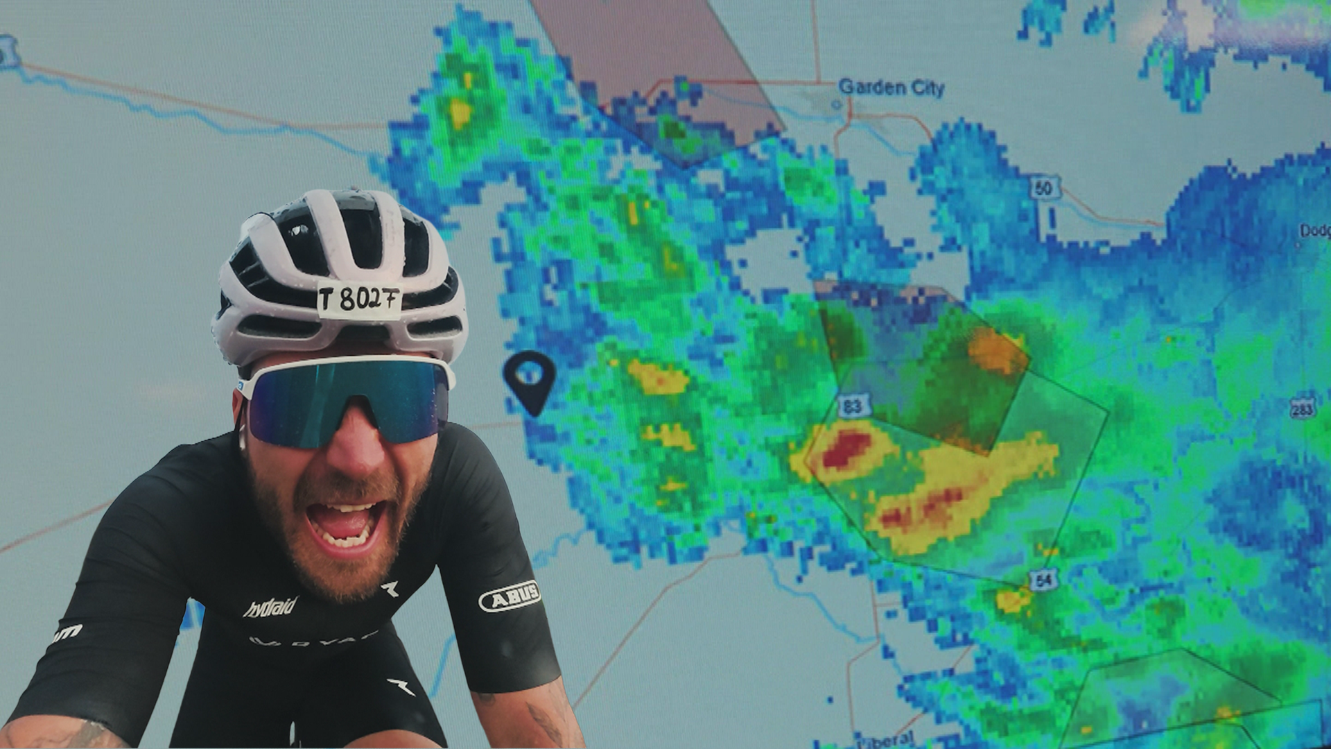 Radfahren bei Wind und Wetter