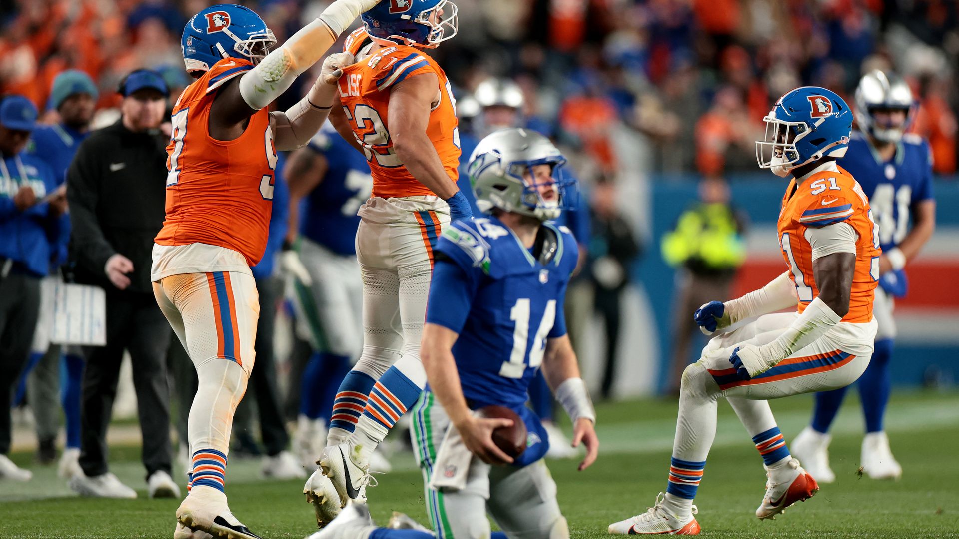 NFL: Broncos-Defense lässt Sam Darnold verzweifeln