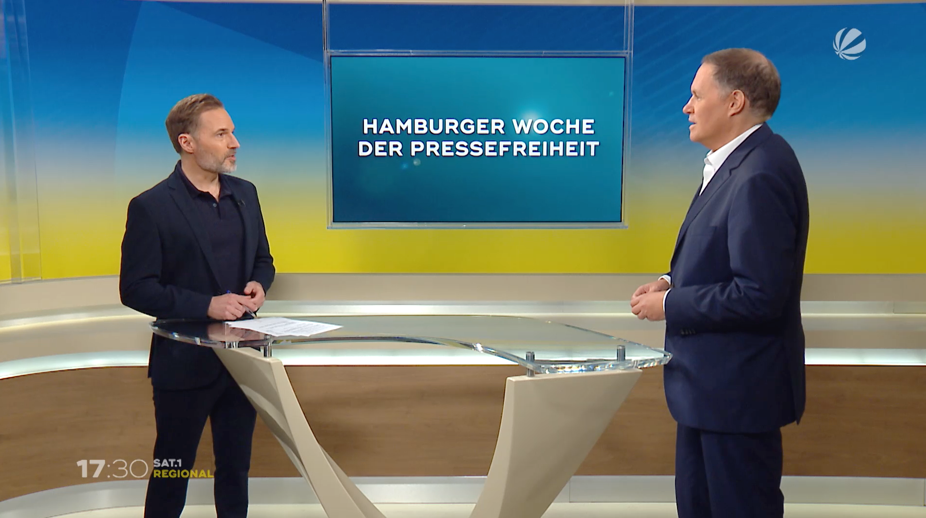 Hamburger Woche der Pressefreiheit gestartet – SAT.1 Norddeutschland nimmt teil