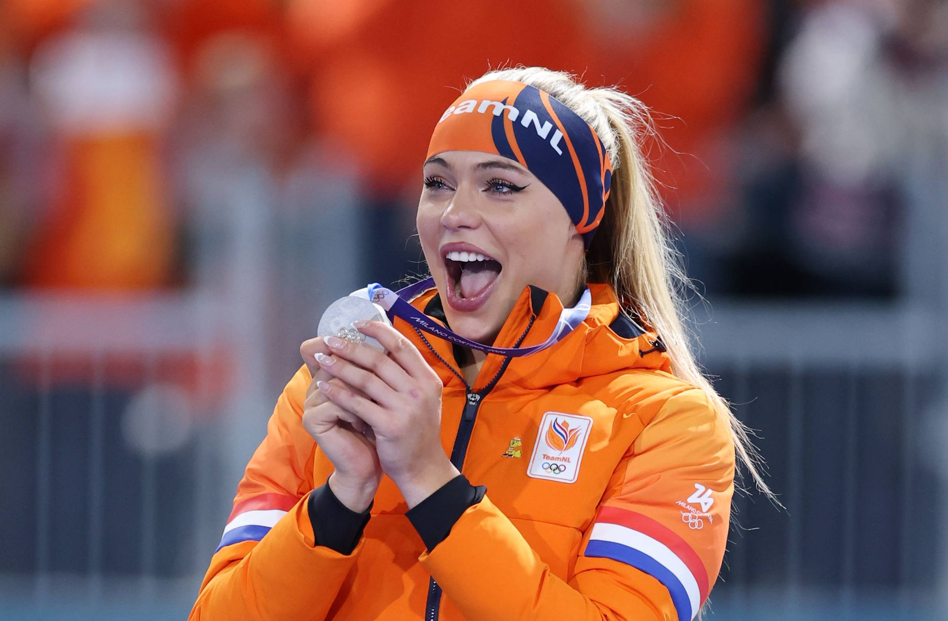 Königliche Ehre für Olympia-Superstar Jutta Leerdam