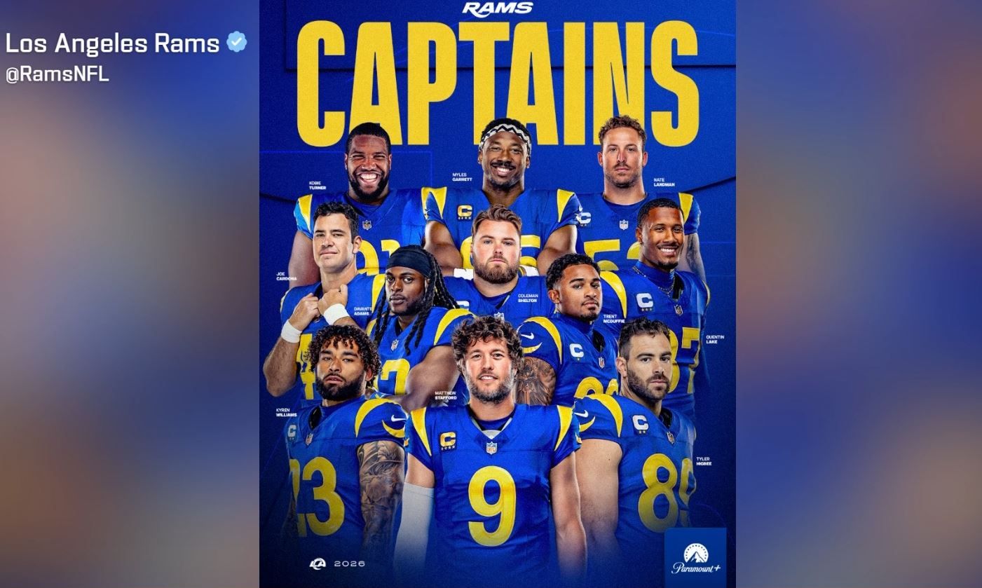 NFL: Elf Kapitäne! Los Angeles Rams mit ungewöhnlicher Maßnahme