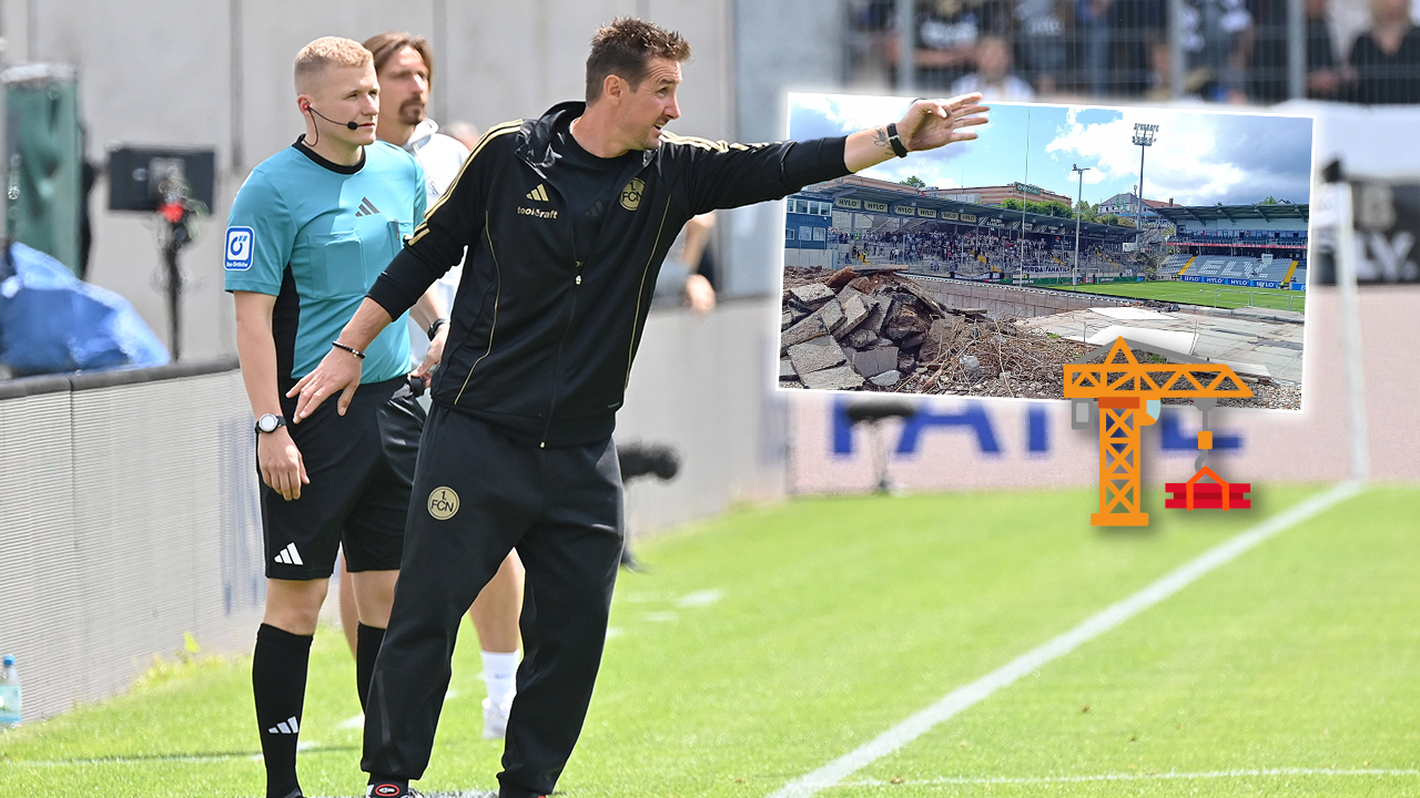 Nürnberg - Miroslav Klose sauer: "Ball auf die Baustelle kloppen"