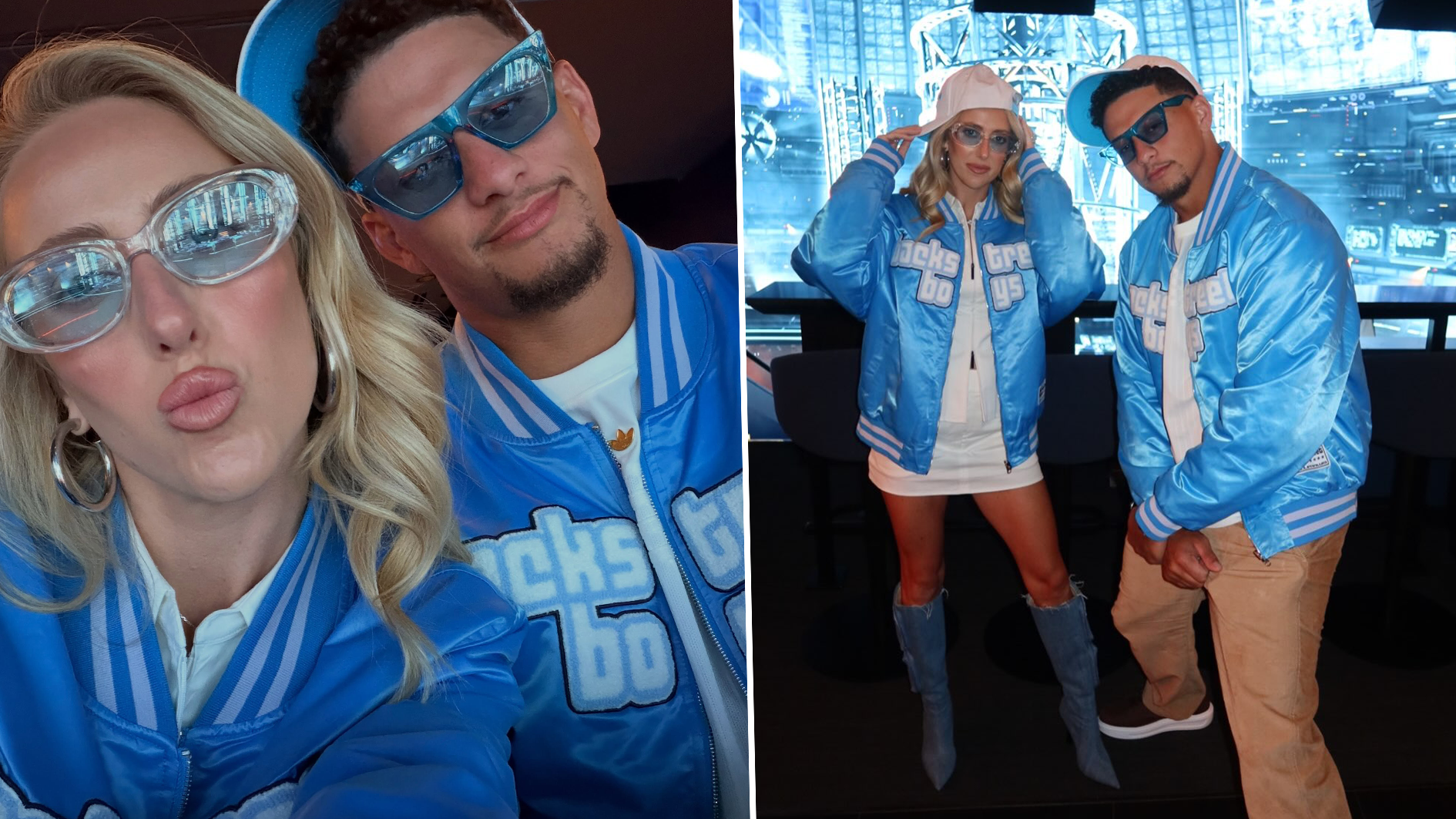 NFL: Patrick Mahomes feiert im Backstreet-Boys-Look