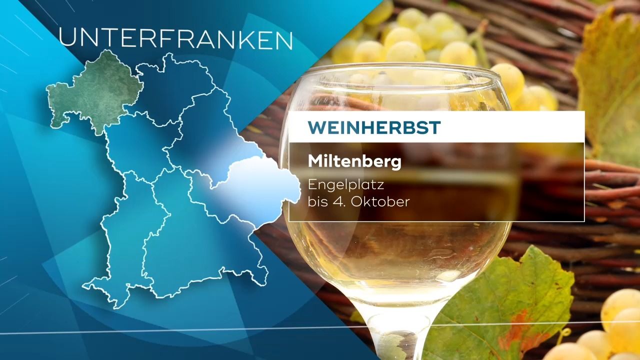 Mein Bayern erleben - Freizeittipps: Weinherbst bis Sonntagsbummel