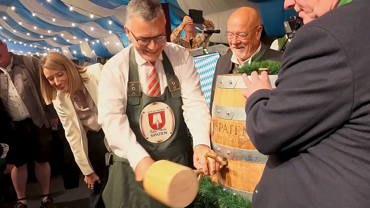 Bayerisches Bier in Brüssel: Festzeltkultur trifft auf Europa-Politik
