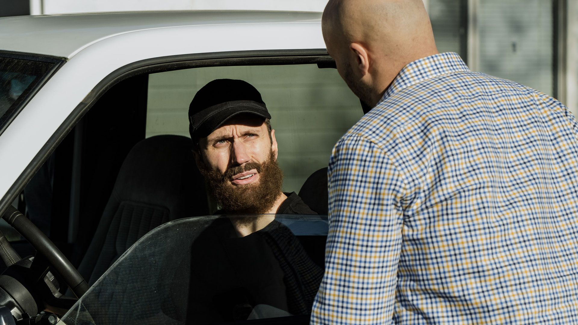 Der Mörder im Pick-up