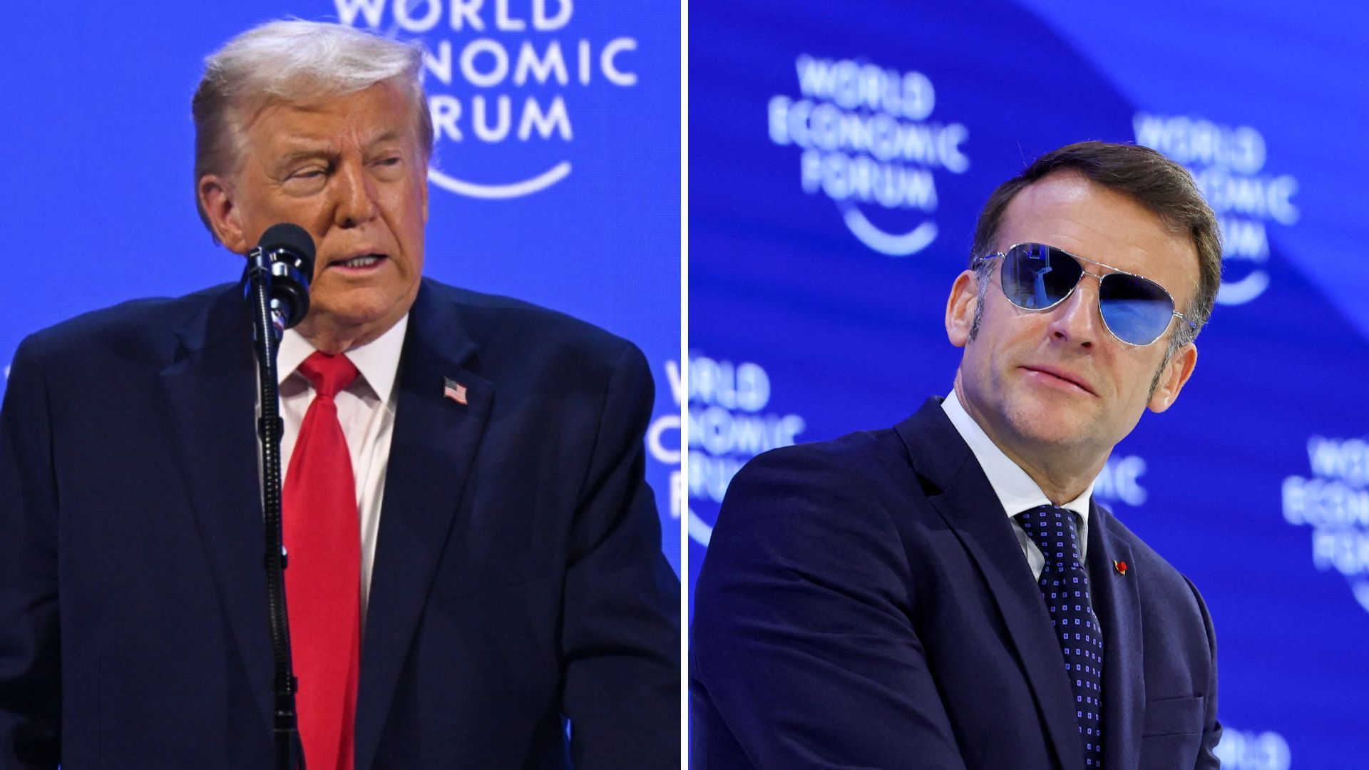 "No, no, no": Trump schießt wieder gegen Macron