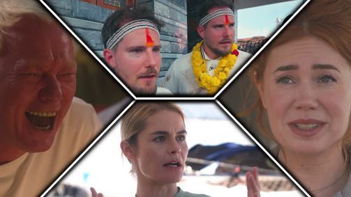 Das Duell um die Welt - Team Joko gegen Team Klaas Das Duell um die Welt - Team Joko gegen Team Klaas Folge 1: Hazel Brugger, Knossi, Palina Rojinski und die Wolter Twins reisen um die Welt