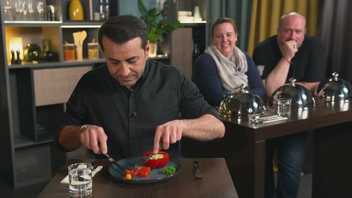 Das Schnäppchen-Menü - Drei Gänge, fertig, los! Das Schnäppchen-Menü - Drei Gänge, fertig, los! Folge 16: Liebe auf den ersten Blick gegen kreatives und weitgereistes Gespann