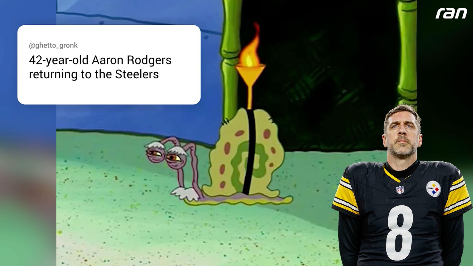 NFL: Aaron Roders erntet Fan-Spott! "Niemand will das Fossil sehen"