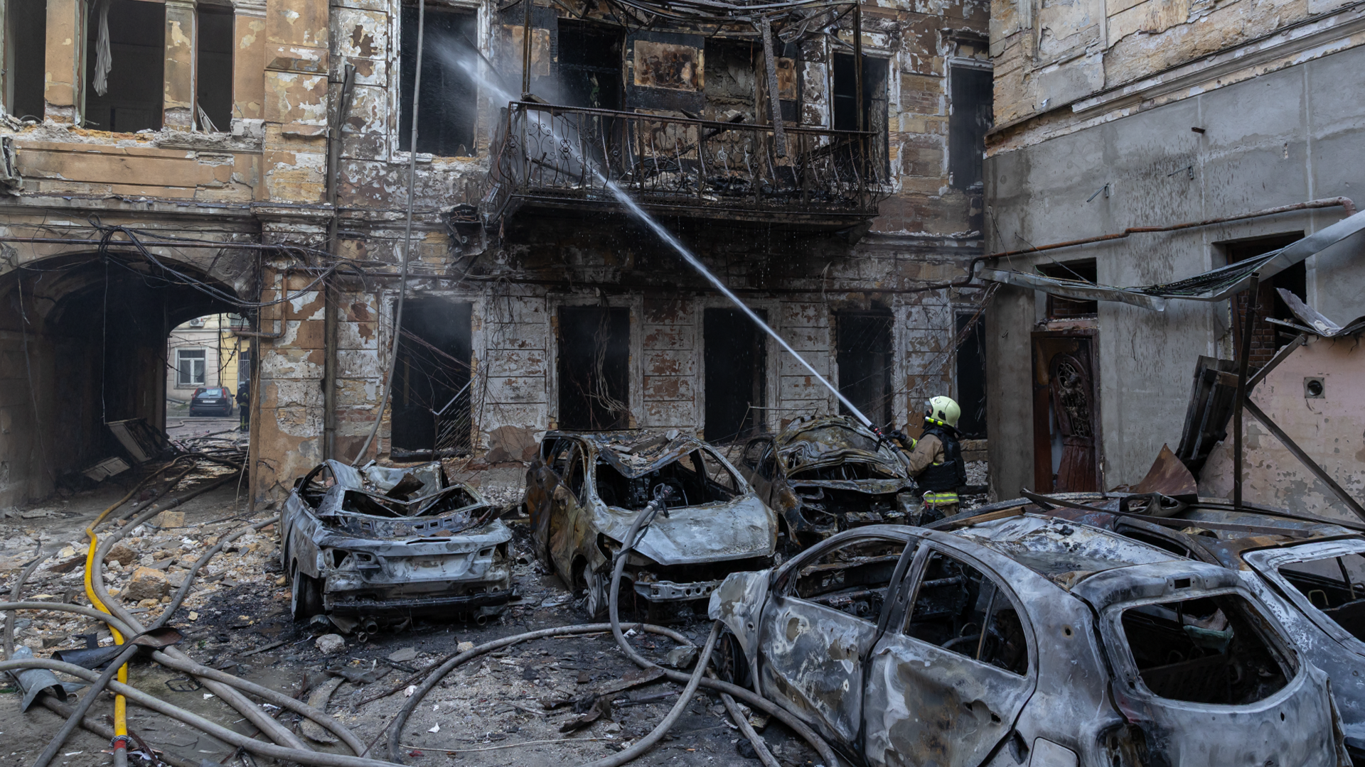 Odessa und Charkiw schwer getroffen