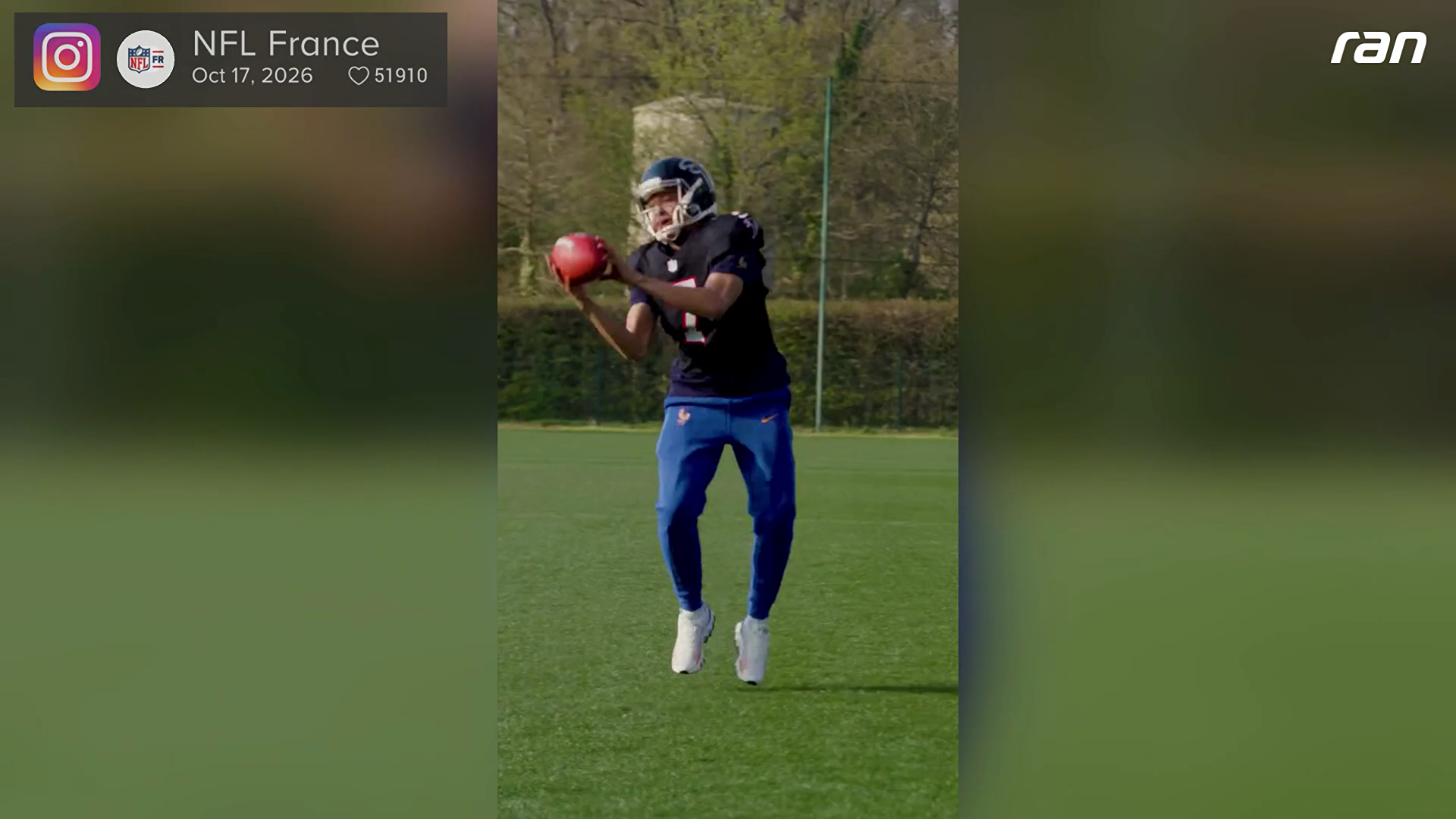 NFL: Kylian Mbappe als Wide Receiver? Besonderes Training mit Bijan Robinson