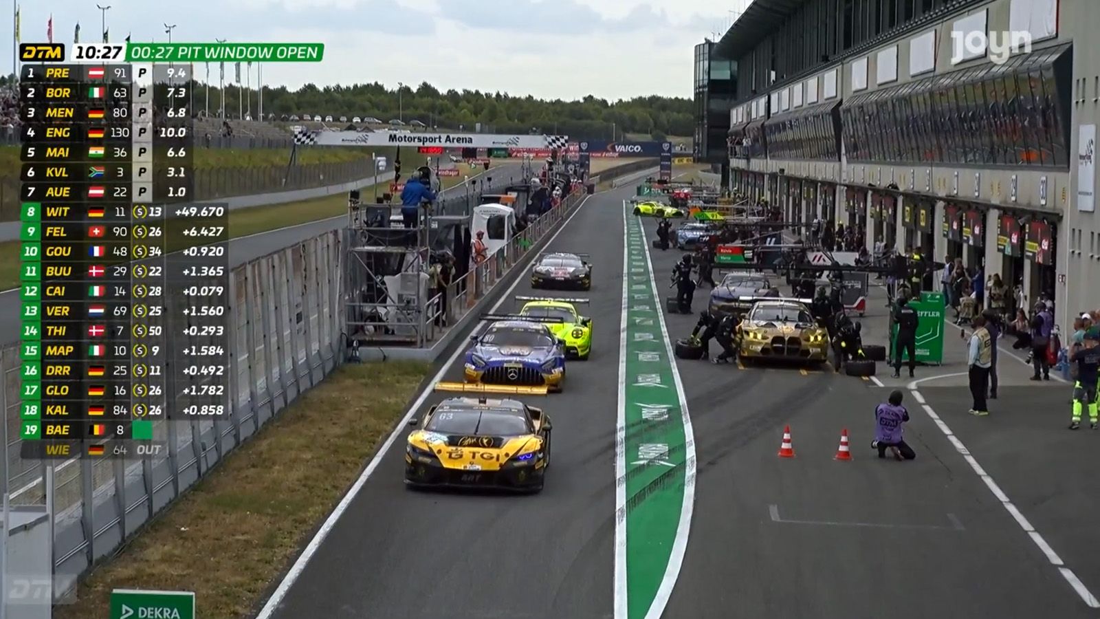 DTM – HIGHLIGHTS: Bitterer Boxen-Fehler überschattet Lamborghini-Sternstunde