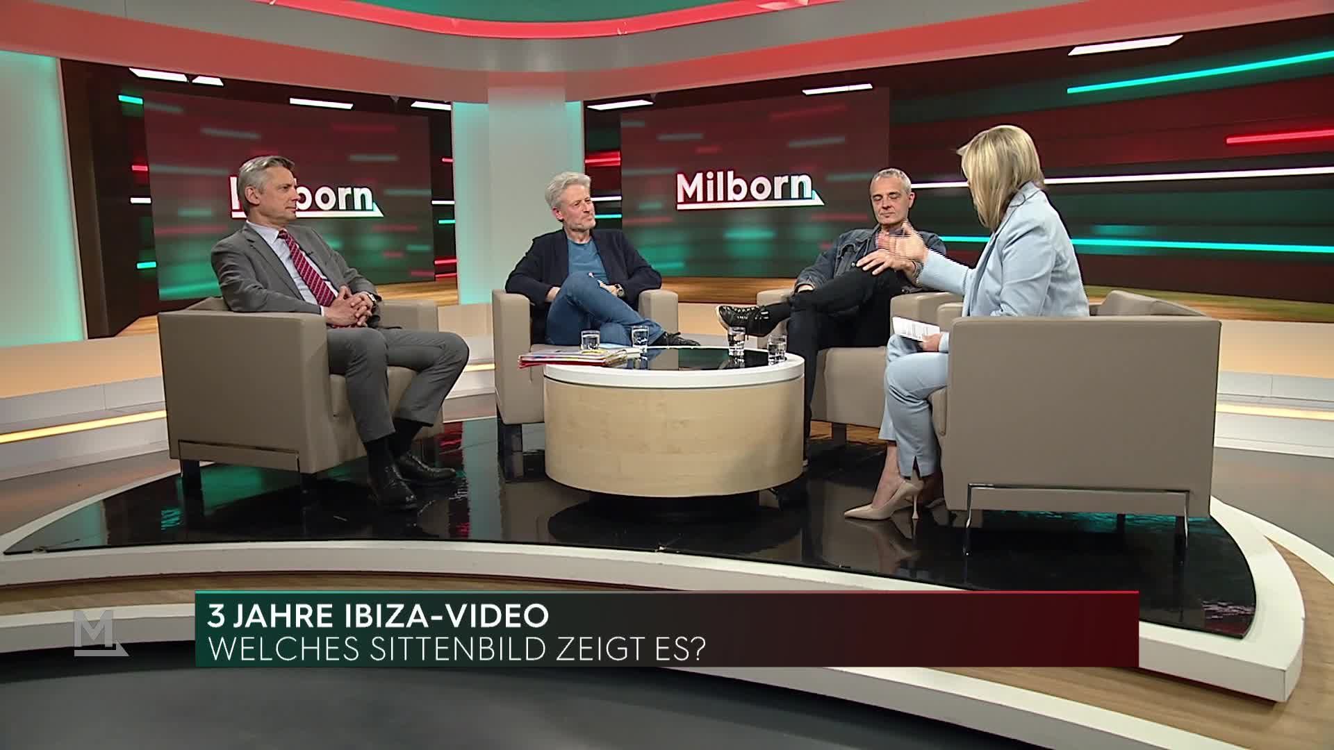 Scheuba, Maurer und Kreutner im Interview bei Milborn