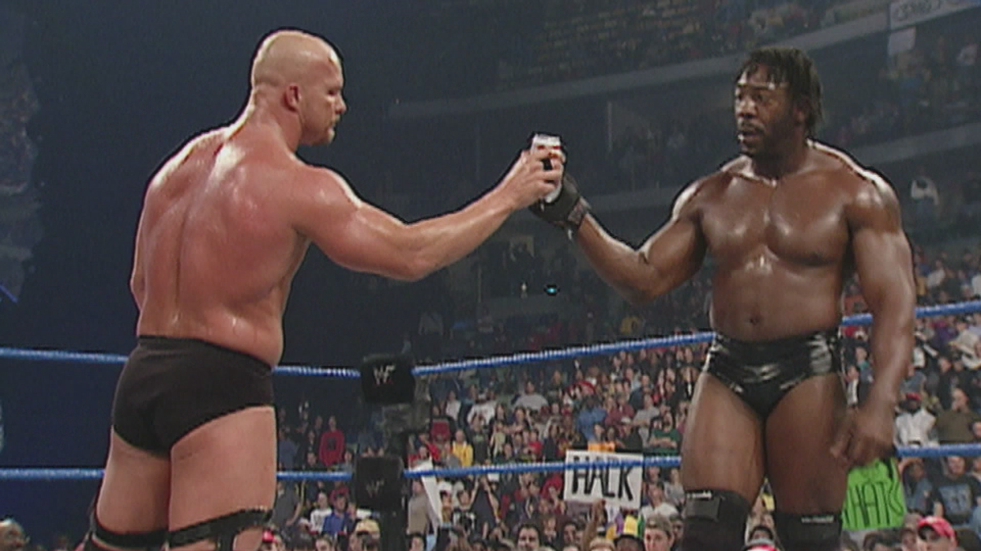 "Stone Cold" Steve Austin vs. Booker T