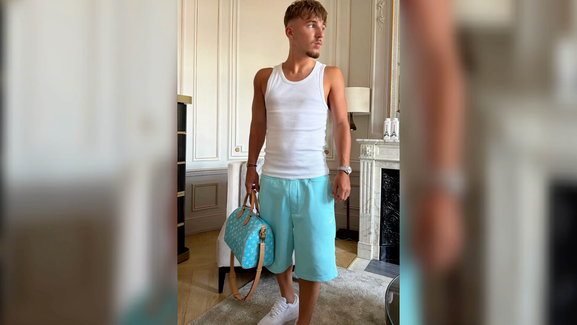 FC Bayern: Lennart Karl präsentiert freshen Urlaubs-Look