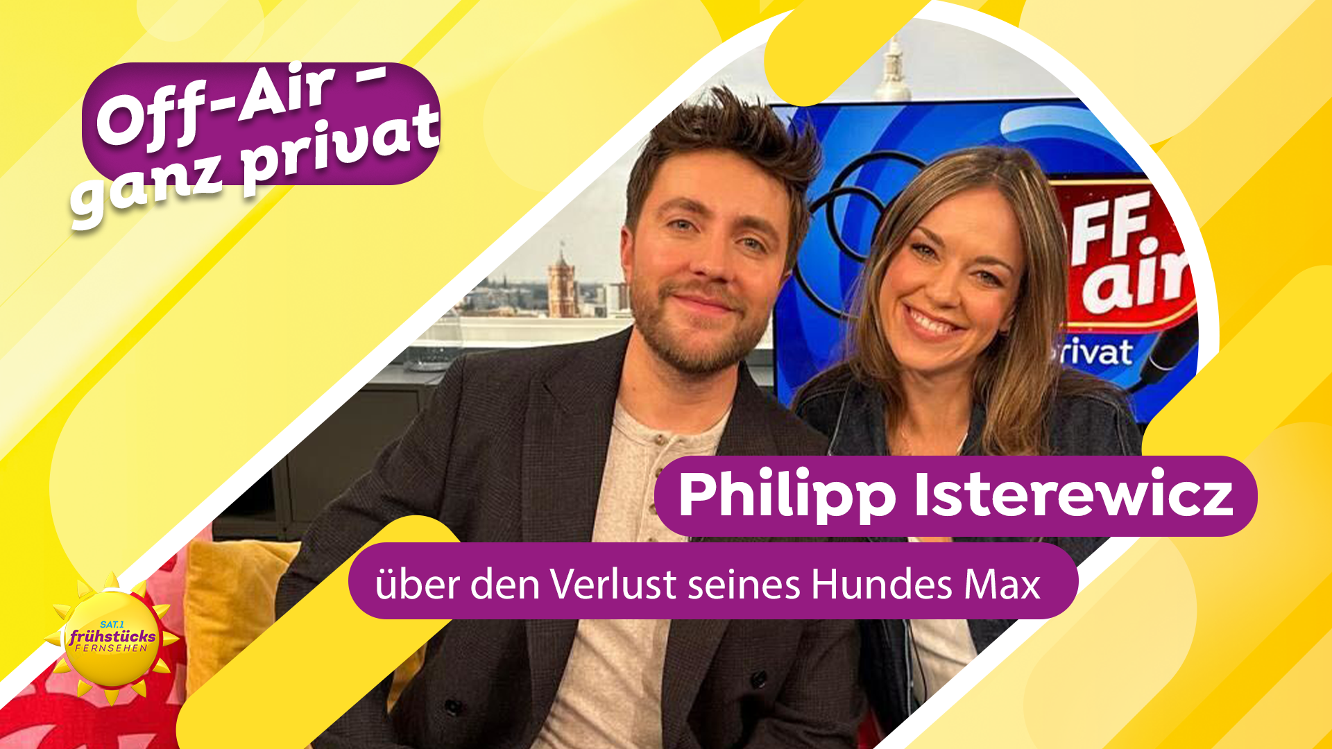 Off Air - ganz privat: Philipp Isterewicz über den Verlust eines Haustieres