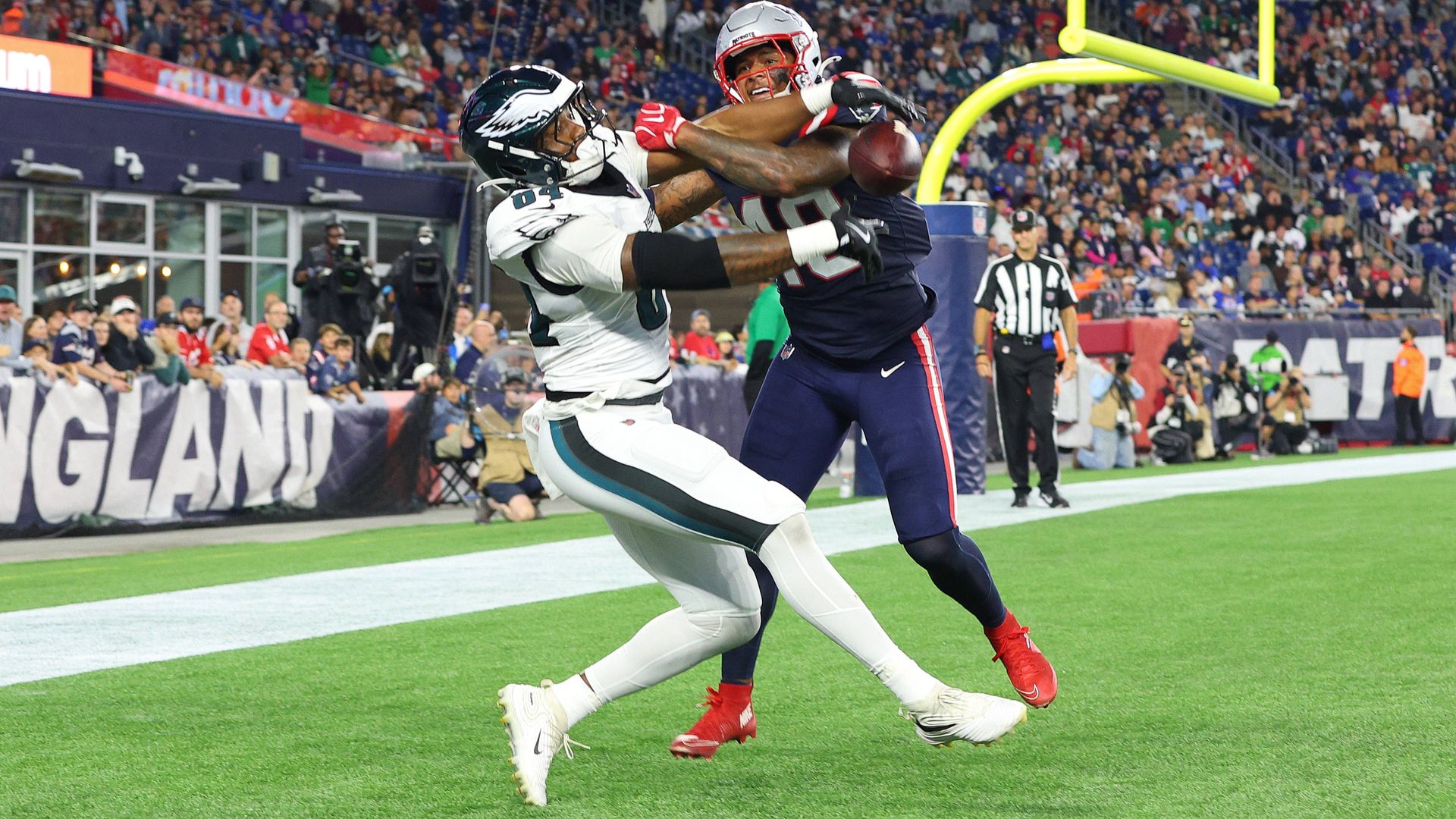NFL-Highlights: Eagles at Patriots
