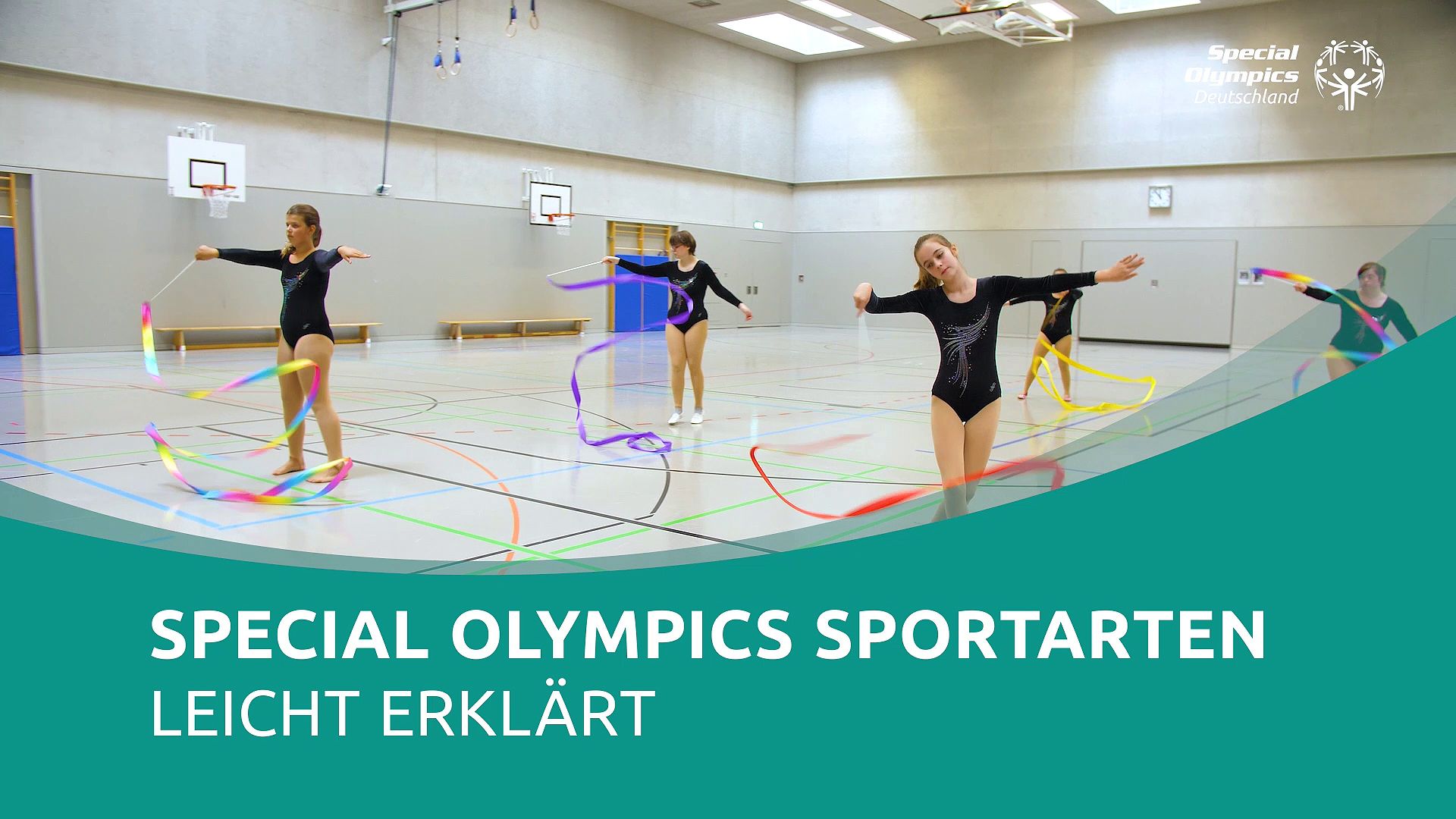 Leichte Sprache: Rhythmische Sportgymnastik
