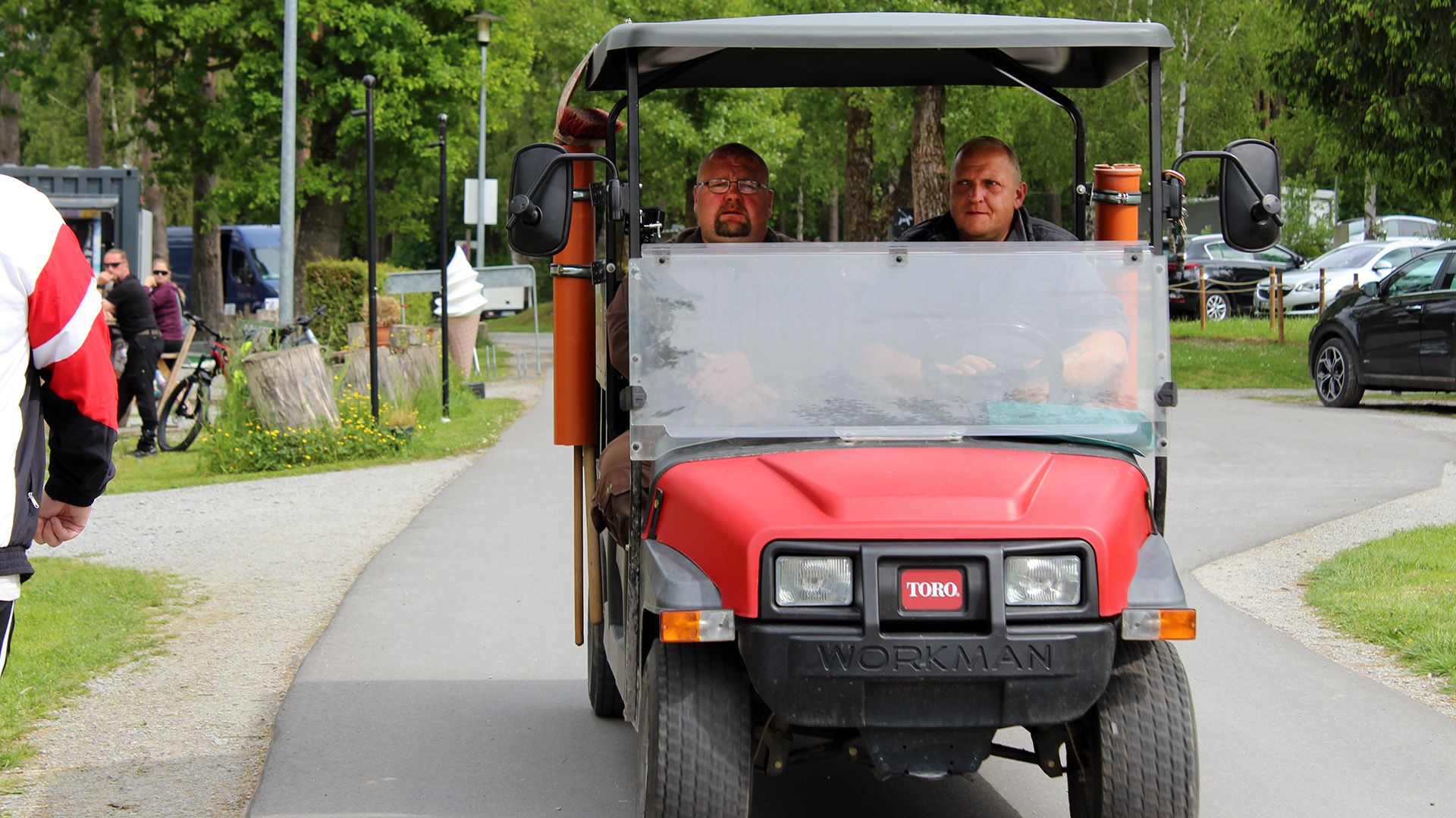 Thema u. a.: Unter Campern