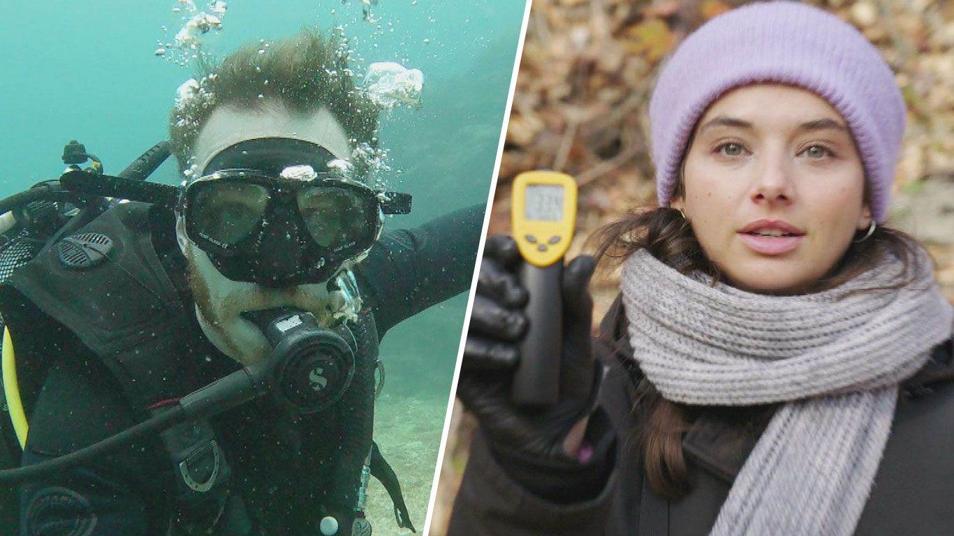 Leichte Sprache: 2025E12: Die größten Rätsel der Welt - Wasser und Feuer